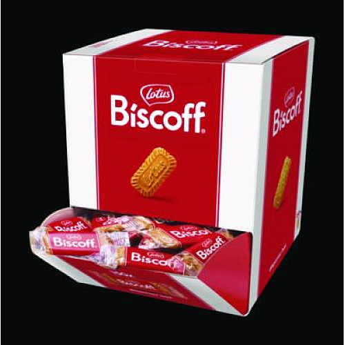 Biscoff Cookies Dispenser Box, Caramel Cookie, 0.22 oz Bag, 150/Carton (50639)