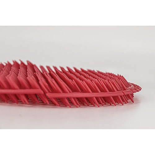 Fresh Products Slant7 with Terminator Urinal Screen, Forest Scent, Red, 30/Carton (S7TCT)