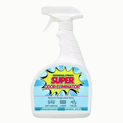 Fresh Products Super Odor Eliminator, 32 oz Spray Bottle, 6/Carton (632SOE)