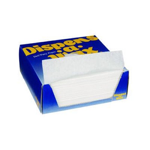 Dixie Dispens-A-Wax Waxed Deli Patty Paper, 5.5 x 5.5, 1,000/Box, 24 Boxes/Carton (512)