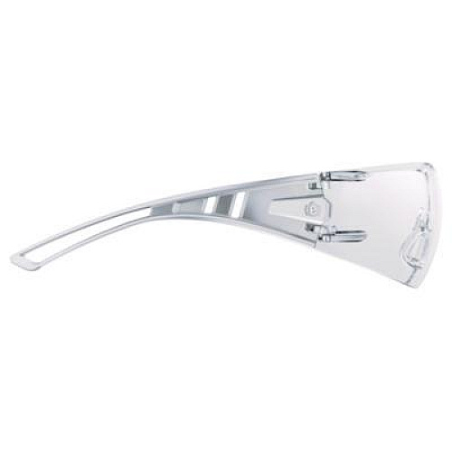 ergodyne Skullerz VORDR Safety Glasses, Frameless, Clear Single Lens, 12/Pack (58101)