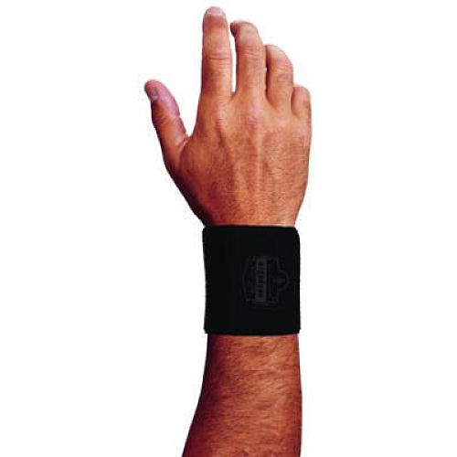 ergodyne ProFlex 405 Enhanced Fit Wrist Wrap Support, One Size Fits Most, Fits Left Hand/Right Hand, Black (72104)