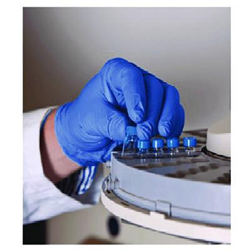 AMMEX Professional Nitrile Exam Gloves, Powder-Free, X-Large, 9.5" Long, Blue, 100/Box (ACNPF48100BX)