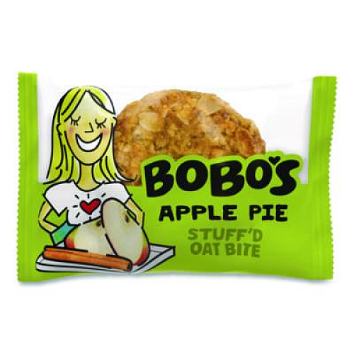 Bobo's Stuff'd Oatmeal Bites, Apple Pie, 1.3 oz Individually Wrapped, 25/Box (00215)