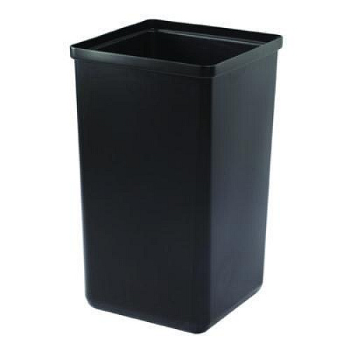 Alpine Industries 29 Gallon Trash/Recycling Cans, Steel, Blue Can with Mixed Lid (4450KITBLUM)