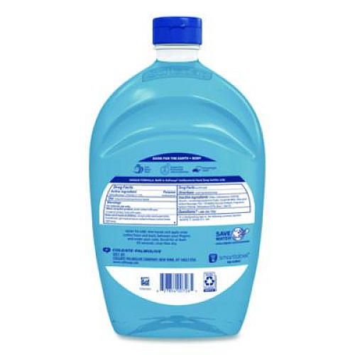 Softsoap Antibacterial Liquid Hand Soap Refill, Cool Splash, 50 oz Bottle (61031016EA)