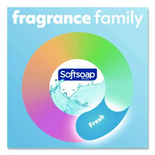 Softsoap Antibacterial Liquid Hand Soap Refill, Cool Splash, 50 oz Bottle (61031016EA)