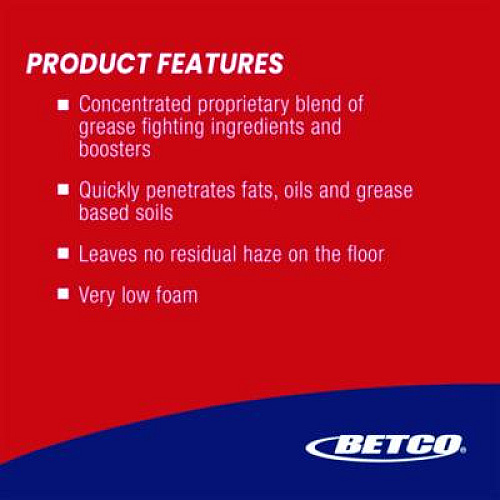 Betco Factory Formula HP Cleaner Degreaser, 55 gal Drum (1935500)