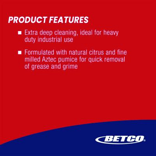 Betco HD Orange Hand Cleaner, Orange, 1 gal Bottle, 4/Carton (7924400)