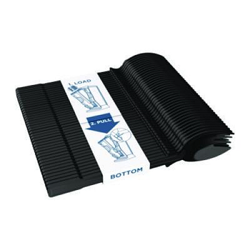 Dixie SmartStock Tri-Tower Dispensing System Cutlery, Mediumweight Spork, Plastic, Black, 40/Pack, 24 Packs/Carton (DUSSPR5)