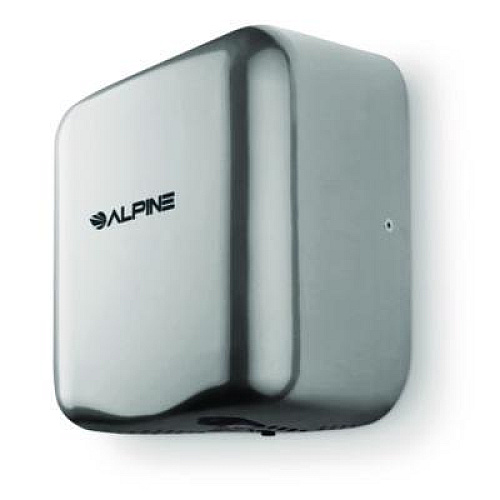 Alpine Industries Hemlock Commercial Automatic 120V Hand Dryer, 6.68 x 11.41 x 12.31, Chrome (ALP40010CHR)