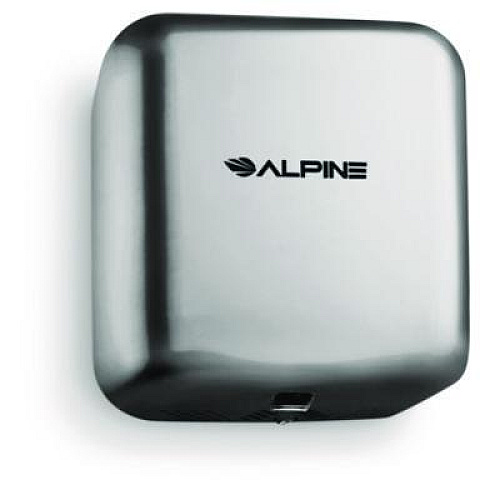 Alpine Industries Hemlock Commercial Automatic 120V Hand Dryer, 6.68 x 11.41 x 12.31, Chrome (ALP40010CHR)