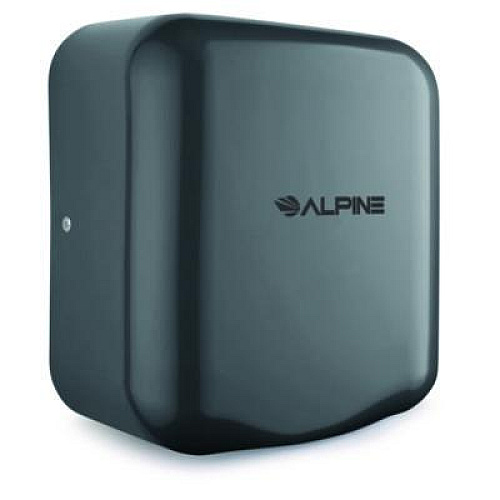 Alpine Industries Hemlock Commercial Automatic 120V Hand Dryer, 6.68 x 11.41 x 12.31, Gray (ALP40010GRY)