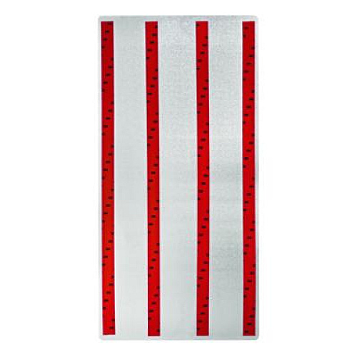 Alpine Industries Commercial Hand Dryer Wall Guard, 0.06 x 15.75 x 31.75, Brushed Stainless Steel (ALP400WALLG)