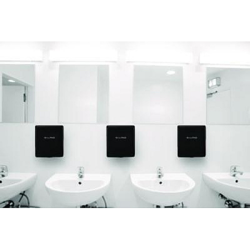 Alpine Industries Willow Commercial 120V Automatic Hand Dryer, 3.93 x 11.25 x 12.63, Black (ALP40510BLA)