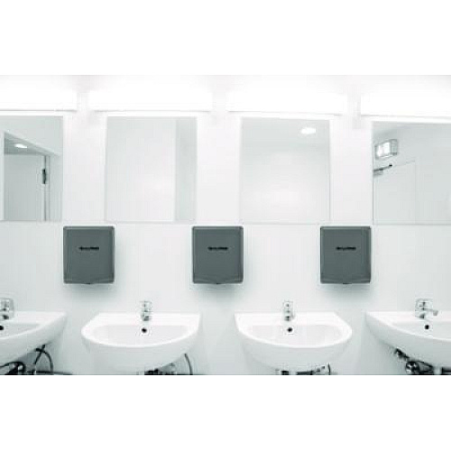 Alpine Industries Willow Commercial 120V Automatic Hand Dryer, 3.93 x 11.25 x 12.63, Gray (ALP40510GRY)