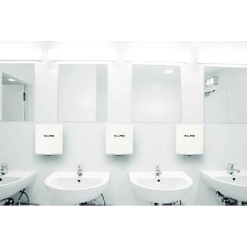 Alpine Industries Willow Commercial 120V Automatic Hand Dryer, 3.93 x 11.25 x 12.63, White (ALP40510WHI)
