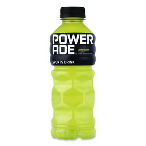 POWERADE Sports Drink, Lemon Lime, 20 oz Bottle, 24/Pack (049000003697)