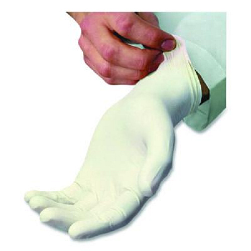AMBITEX L5201 Series Powder-Free Latex Gloves, X-Large, 4 mil Thick, 9" Long, Ivory, 100/Box, 10 Boxes/Carton (LXL5201)