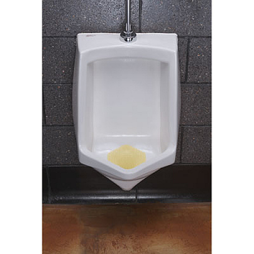 Fresh Products Wave 3D Urinal Deodorizer, Citrus Scent, Yellow, 10/Box (3WDS60CITBX)