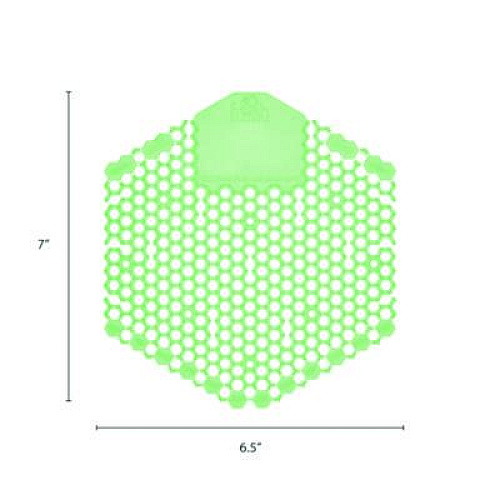 Fresh Products Wave 3D Urinal Deodorizer, Cucumber Melon Scent, Green, 10/Box (3WDS60CME)