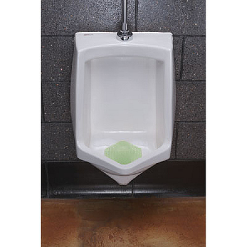 Fresh Products Wave 3D Urinal Deodorizer, Herbal Mint Scent, 58 g, 10/Box, 6 Boxes/Carton (3WDS60MIN)