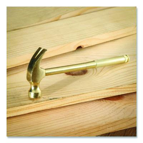 Great Neck 5-in-1 Carpenter's Hammer with Nesting Handle Containing Four Screwdrivers, 6.5" Long Gold Handle (19006)