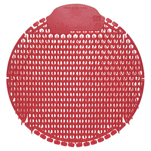 Fresh Products Slant7 with Terminator Urinal Screen, Forest Scent, Red, 30/Carton (S7TCT)