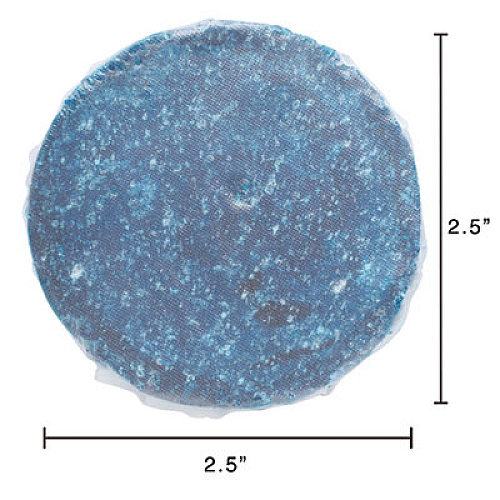 Fresh Products Eco-Fresh Non-Para Enzymatic Urinal Block with Enzymes, Cherry Scent, 2.5 oz, Blue, 12/Box (12TOSSCH)