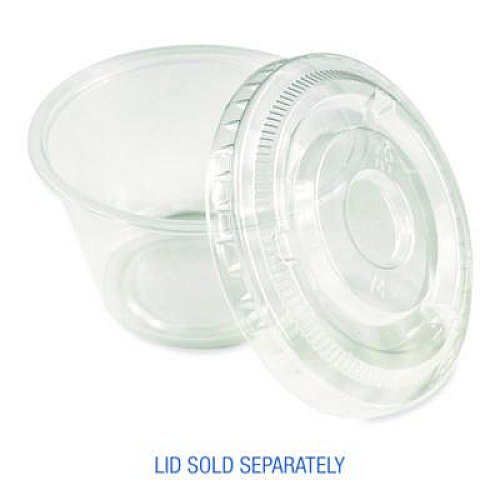 Boardwalk Souffle/Portion Cups, 4 oz, Plastic, Translucent, 2,500/Carton (PRTN4TS)