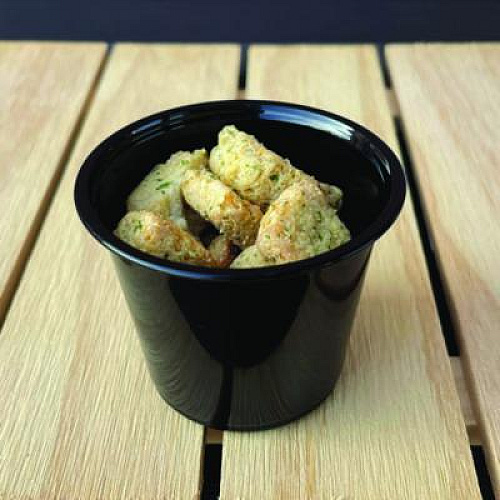 Boardwalk Souffle/Portion Cups, 5.5 oz, Plastic, Black, 2,500/Carton (PRTN55BL)
