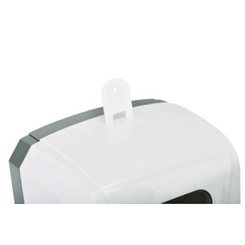 Alpine Industries Automatic Foam Hand Sanitizer/Soap Dispenser with Floor Stand, 40 oz, 4.48 x 6 x 45, White (ALP430FS)