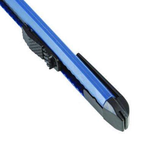 Great Neck Snap-Off Utility Knife, 9 mm Blade, 5" Plastic Handle, Blue (SBK3)