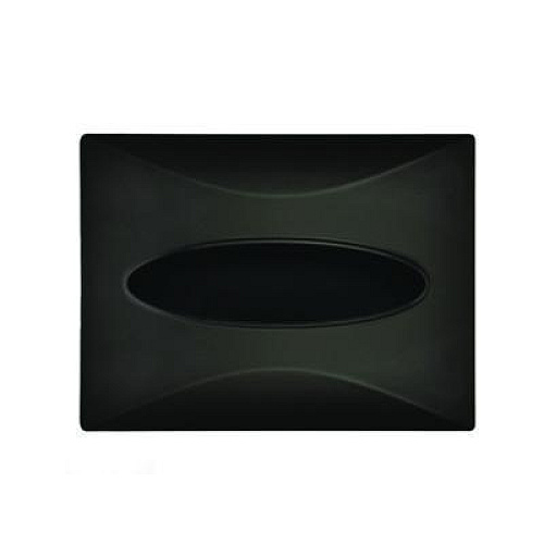 Alpine Industries Interfold Table Top Dispenser Napkin Holder, 5.9 x 8 x 6.5, Black (ALP4332)