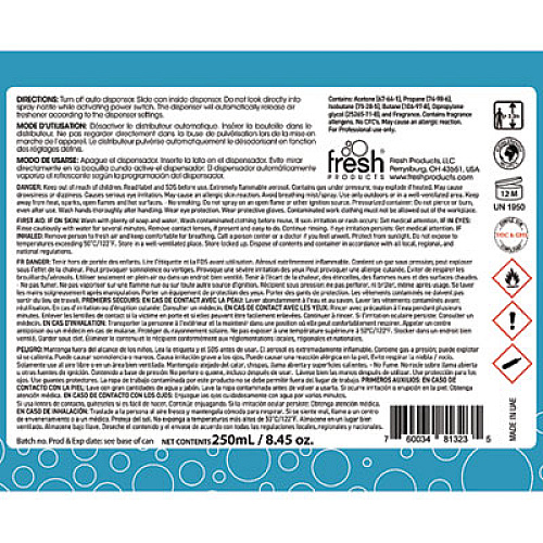 Fresh Products Fusion Metered Aerosols, Cotton Blossom, 8.45 oz Aerosol Spray, 12/Carton (MA12BL)