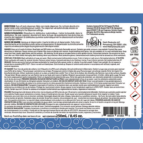 Fresh Products Fusion Metered Aerosols, Linen Fresh, 6.25 oz, 12/Carton (MA12LF)
