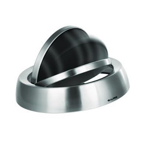 Alpine Industries 17 Gallon Stainless Steel Commercial Trash Can with Swing Lid (ALP47065L1)