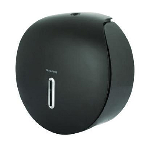 Alpine Industries Plastic Single Roll Jumbo Toilet Paper Dispenser, 5.3 x 11.5 x 11.7, Gray (ALP450GRY)