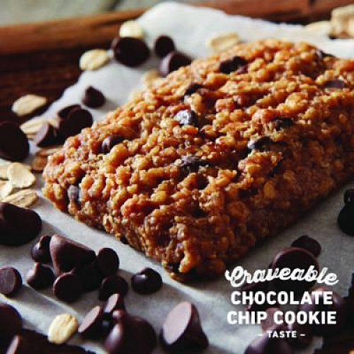 CLIF Bar Energy Bar, Chocolate Chip/Crunchy Peanut Butter, 2.4 oz, 20/Box (22000438)