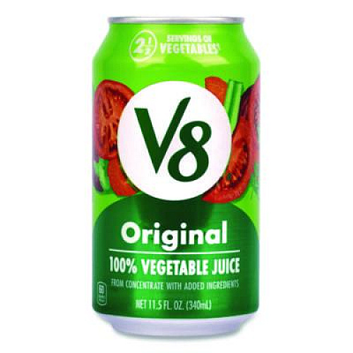 V-8 Vegetable Juice, 11.5 oz Can, 24/Carton (90000092)
