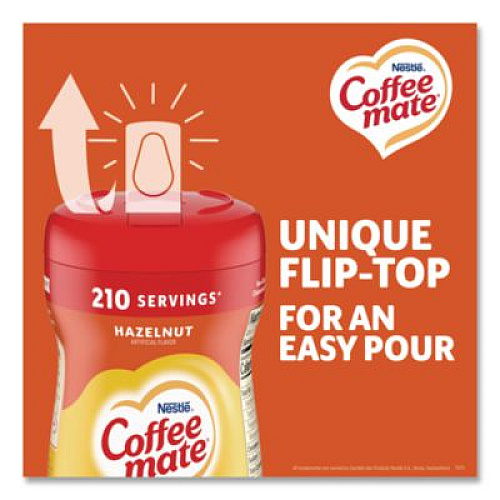 Coffee mate Hazelnut Creamer Powder, 15 oz Canister (12345)