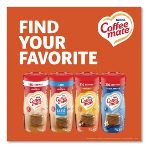 Coffee mate Hazelnut Creamer Powder, 15 oz Canister (12345)
