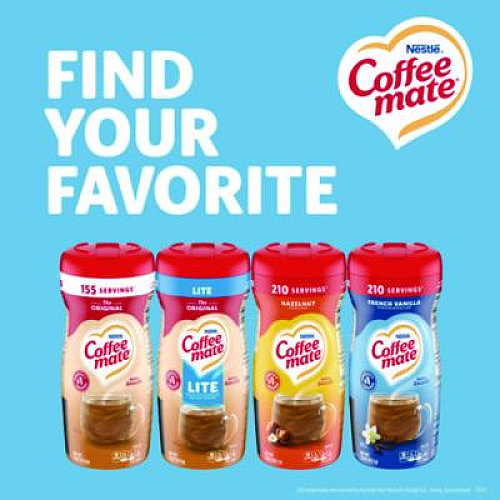 Coffee mate French Vanilla Creamer Powder, 15 oz. Canister (35775)