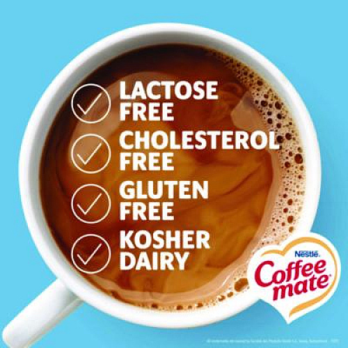 Coffee mate Non-Dairy Powdered Creamer, French Vanilla, 15 oz Canister, 12/Carton (35775CT)