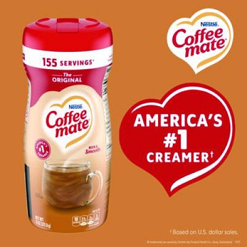 Coffee mate Original Flavor Powdered Creamer, 11 oz Canister (55882)