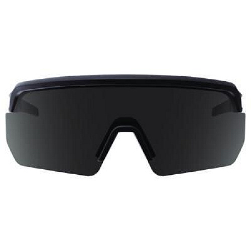 ergodyne Skullerz AEGIR Anti-Scratch Enhanced Anti-Fog Safety Glasses, Matte Black Half Frame, Polarized Smoke Single Lens (55063)