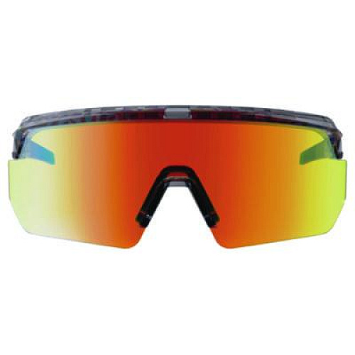 ergodyne Skullerz AEGIR Anti-Scratch Enhanced Anti-Fog Safety Glasses, Clear Smoke Half Frame, Polarized Mirrored Orange Single Lens (55060)