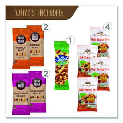 Snack Box Pros Healthy Mixed Nuts Snack Box, 18 Assorted Snacks/Box (70000046)