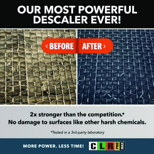 CLR PRO MAX Industrial Descaler, 1 gal Jug, 4/Carton (DESC4PROMCT)