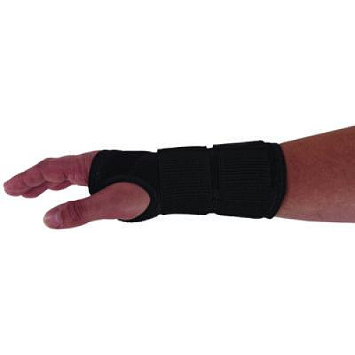 ergodyne ProFlex 4015 Wrist Brace Support with Double Strap, X-Large, Fits Right Hand, Black (70155)